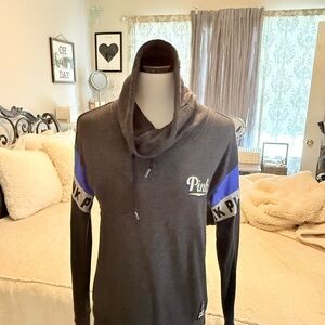 PINK Victoria's Secret women’s Cowl Neck Pullover Size XS